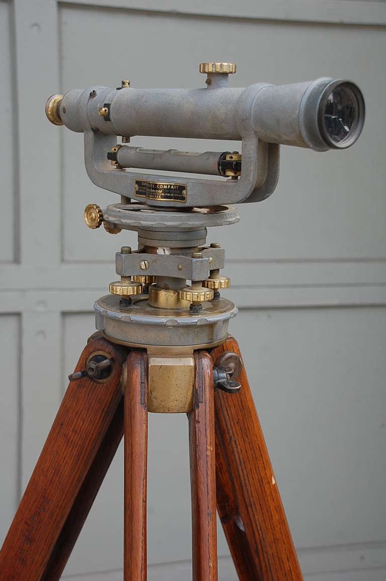 American Vintage Surveyor Tripod by David White Company