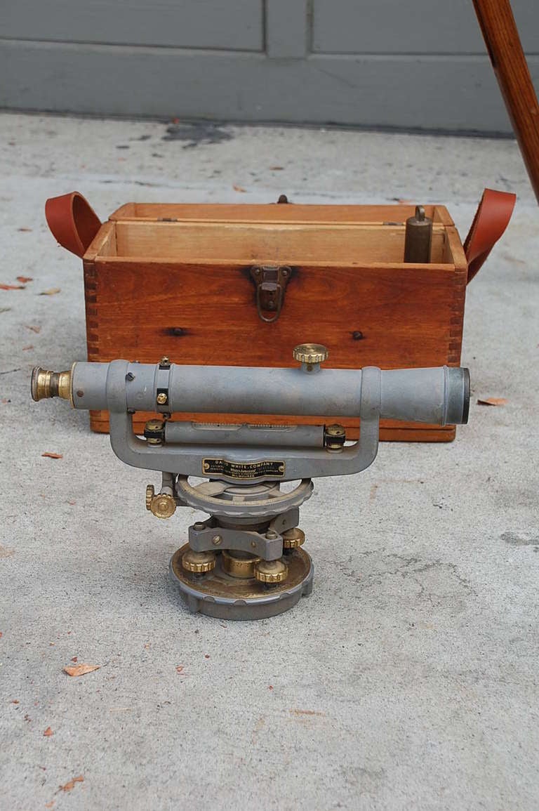 Vintage Surveyor Tripod by David White Company 1