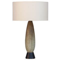 Chic Heavy Studio Ceramic Oblong Lamp