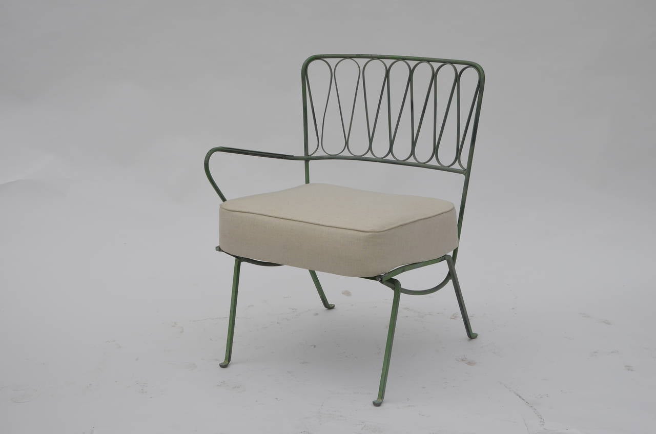 Since Arm Corner Indoor Outdoor Chair by Salterini. 25