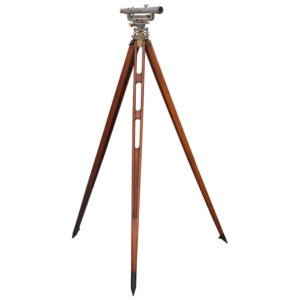 Vintage Surveyor Tripod by David White Company