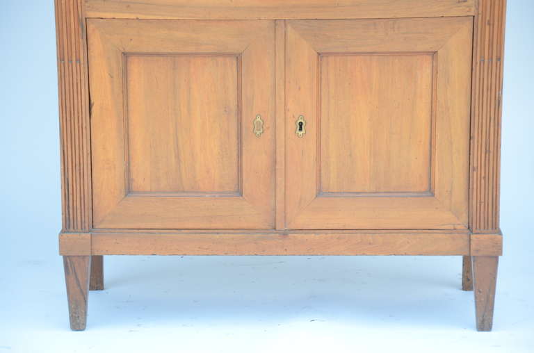 Elegant Louis XVI Cherrywood Secrétaire Cabinet For Sale 1