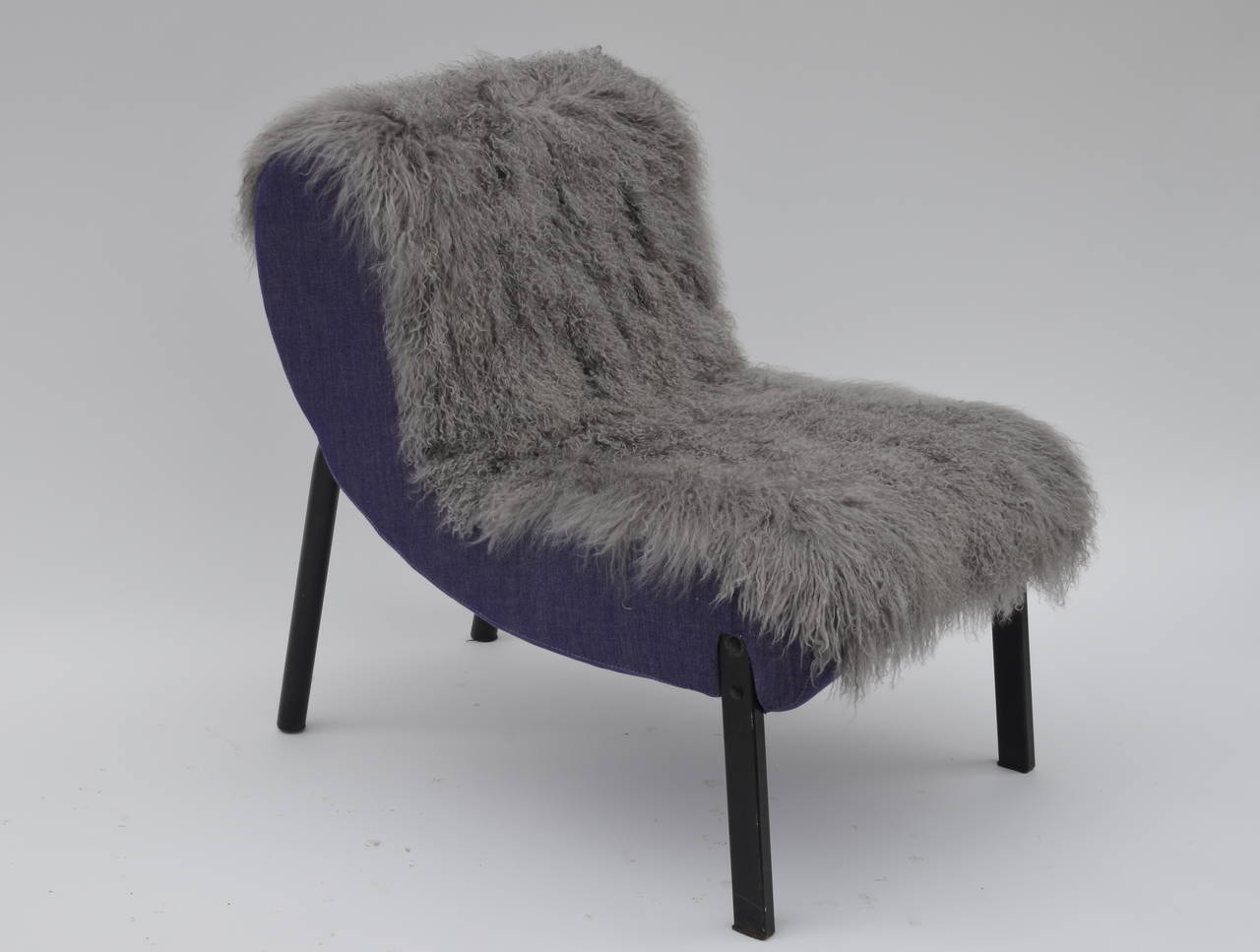 Pair of Rare Slipper Chairs by Christian Biecher for Addform