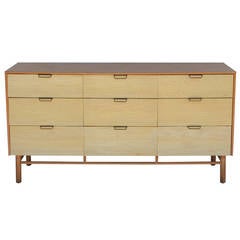 Impeccable Nine-Drawer Dresser by Raymond Loewy for Mengel