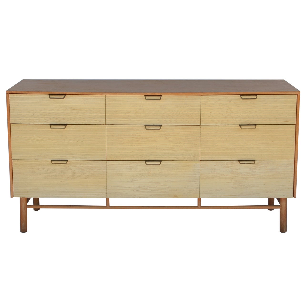 Impeccable Nine-Drawer Dresser by Raymond Loewy for Mengel