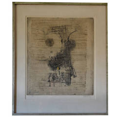 Large Framed Lithograph by Frederick Weinberg 9