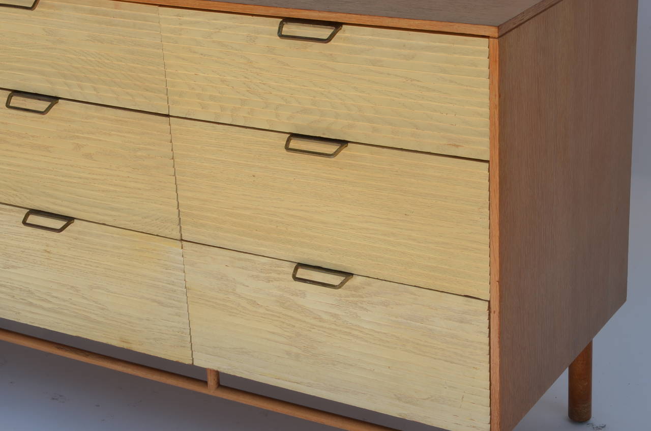 Mid-Century Modern Impeccable Nine-Drawer Dresser by Raymond Loewy for Mengel