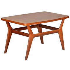 Sculptural side table in the style of Gio Ponti