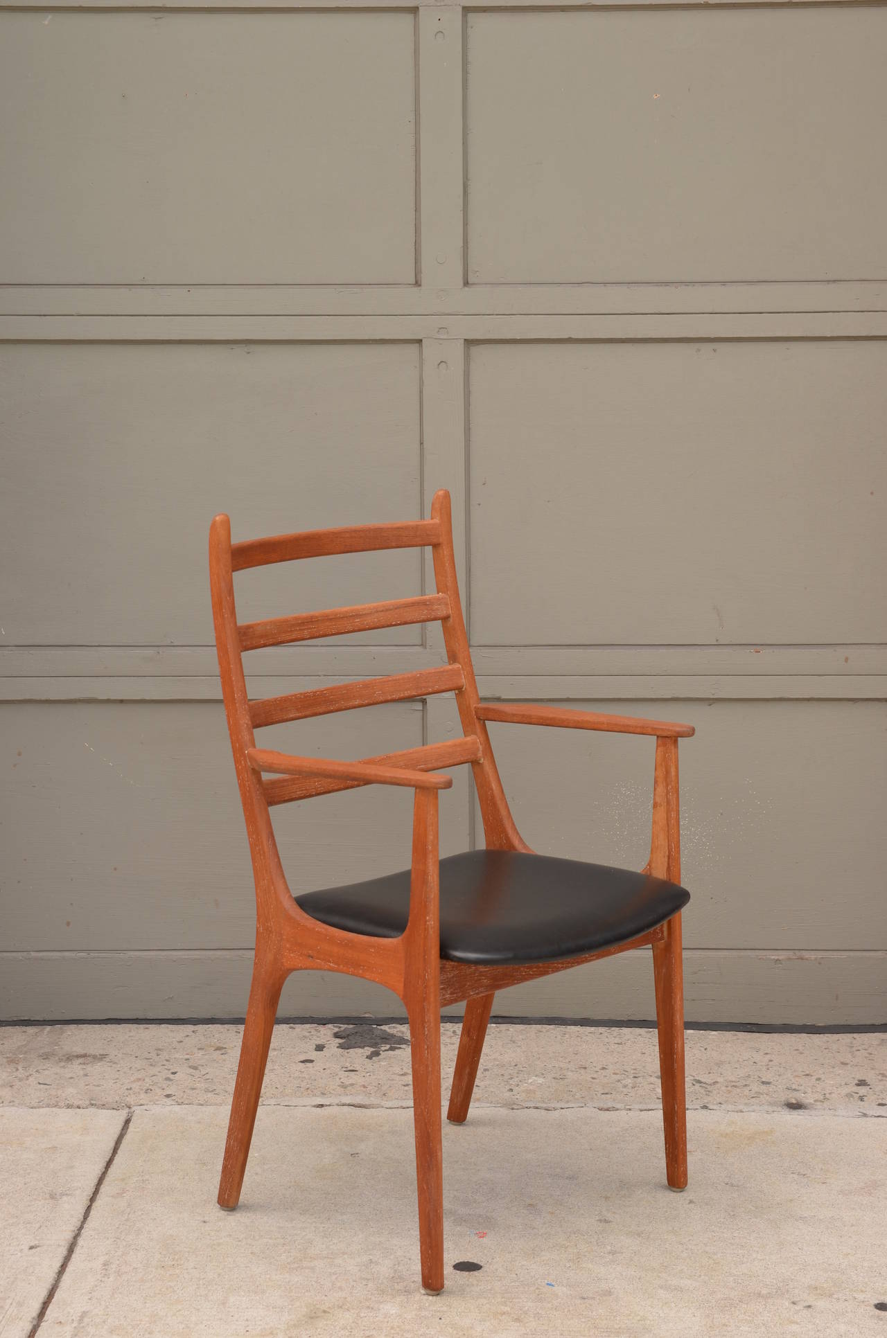 Original Danish Teak Armchair by Kai Kristiansen for Korup Stolefabrik. Great as a desk chair.