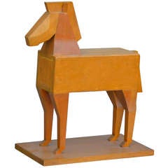 Cubist American Mid-century Trojan Horse