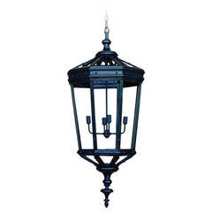 Large French wrought iron lantern
