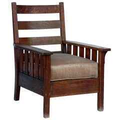 Original Gustav Stickley #324 Armchair