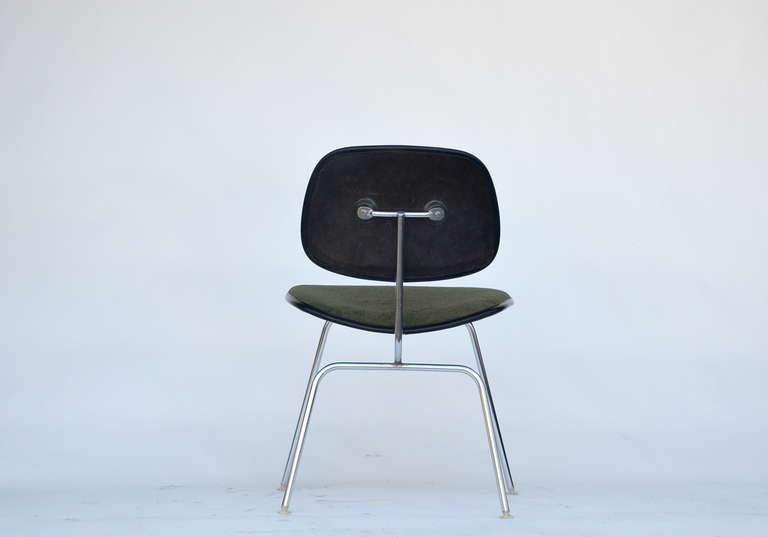 Fine XX secolo Sedia classica d'epoca Charles and Ray Eames per Herman Miller DCM in vendita