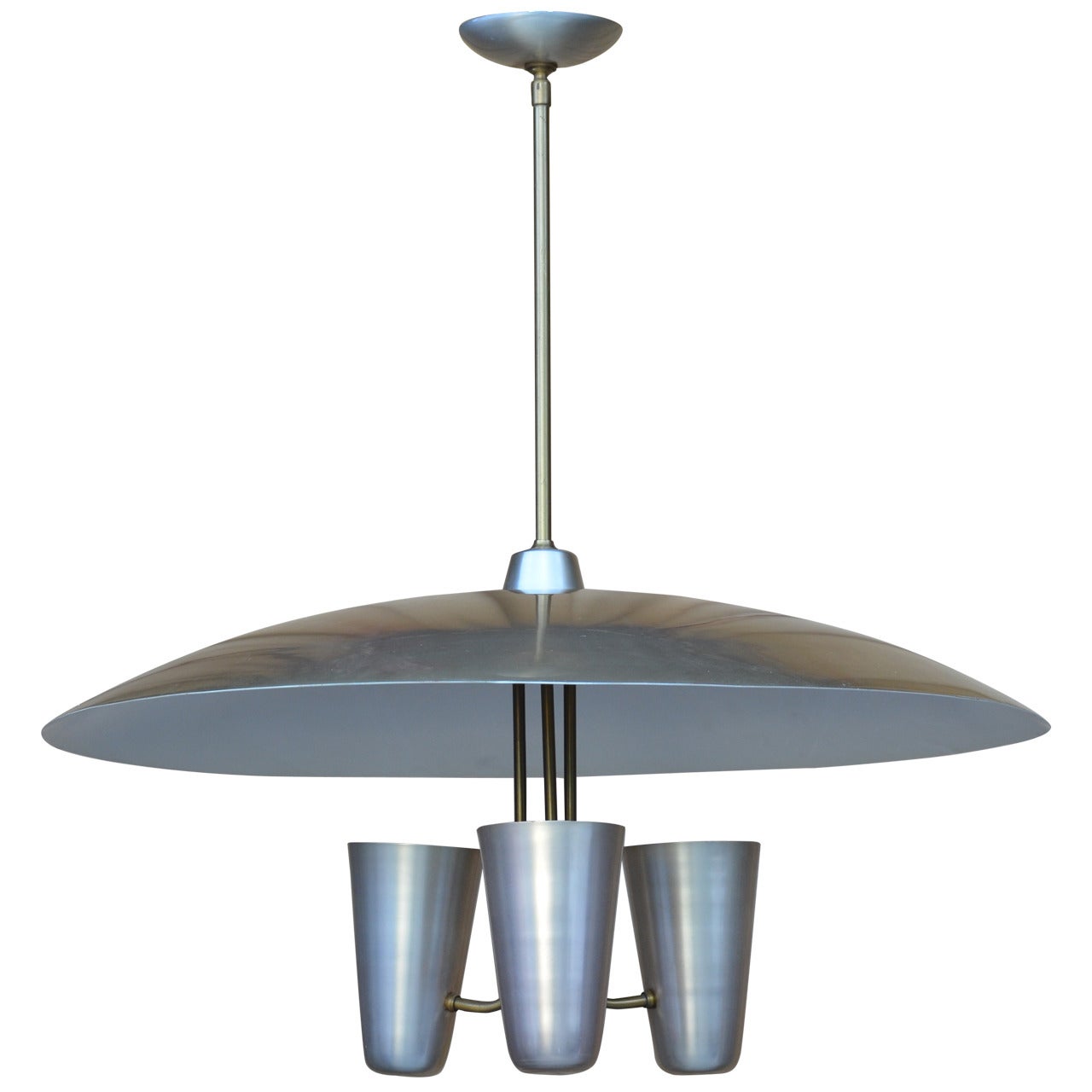 Spectacular Gerald Thurston Indirect Light Ceiling Fixture for Lightolier