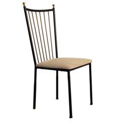 Vintage French 50
s Side Chair by Colette Gueden
