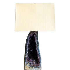 Amethyst Geode Lamp