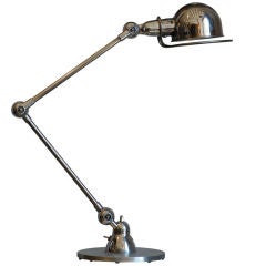 French 50
s polished steel and aluminum Jieldé lamp Vintage French 50
s polished steel and aluminum Jieldé lamp