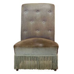 Single Napoleon III chauffeuse 12