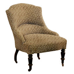 Unusual small Napoleon III bergere