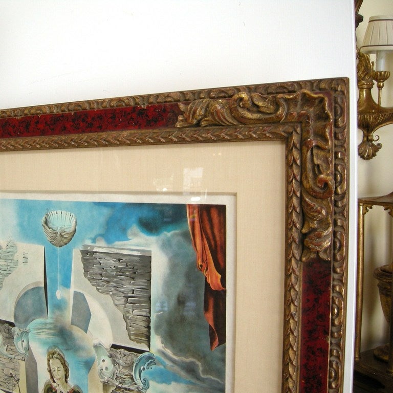 Salvador Dali Framed Lithograph (GMD#2975) In Good Condition For Sale In Los Angeles, CA