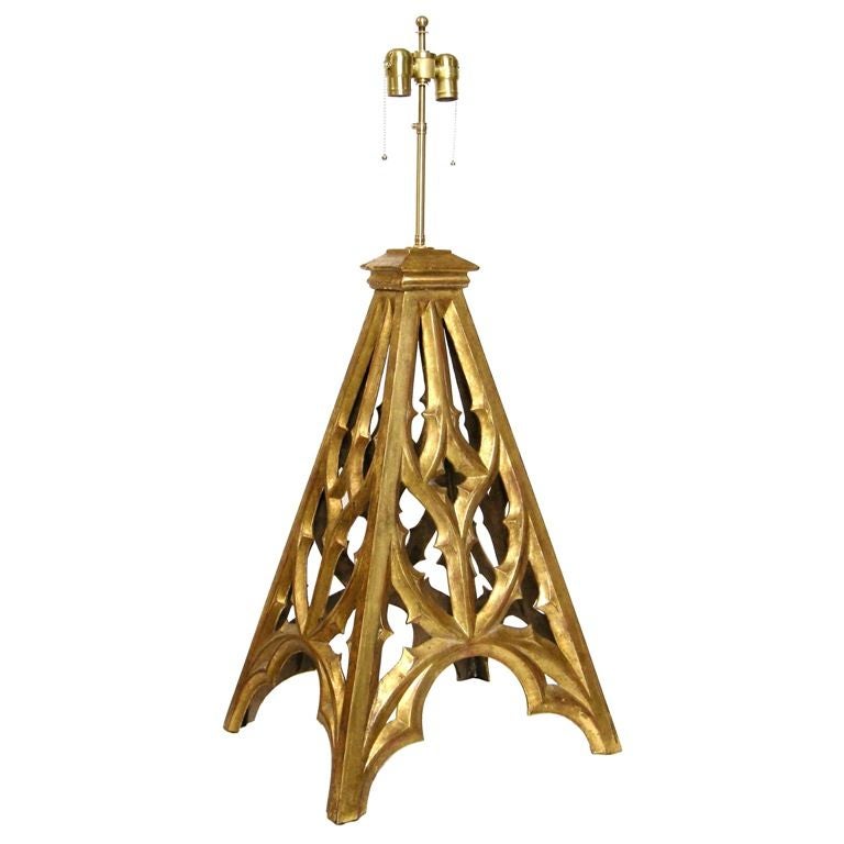 Gothic Style Architectural Element Lamp (GMD#2588)
