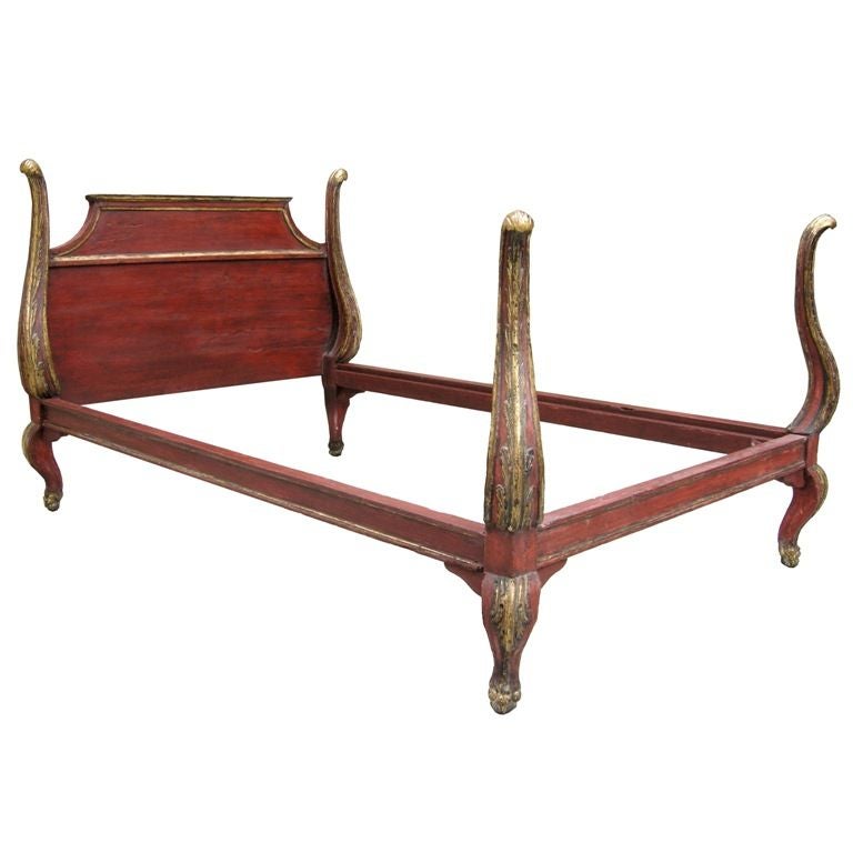 Pair Venetian Style Bed Frames (GMD#2592)