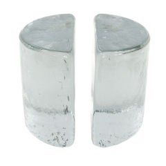 Pair Glass Book-Ends (GMD#2594)