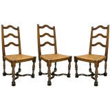 Set of 3 Charles II Side Chairs (GMD#2605)