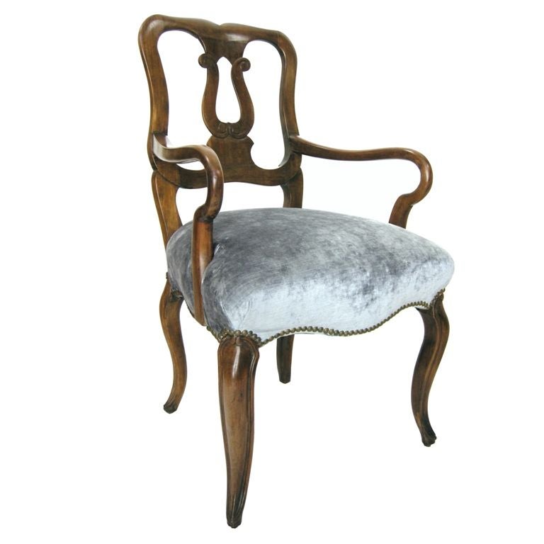 Louis XV Style Arm Chair (GMD#2610) For Sale