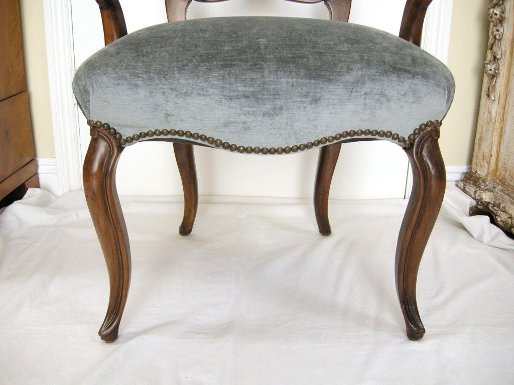 French Louis XV Style Arm Chair (GMD#2610) For Sale