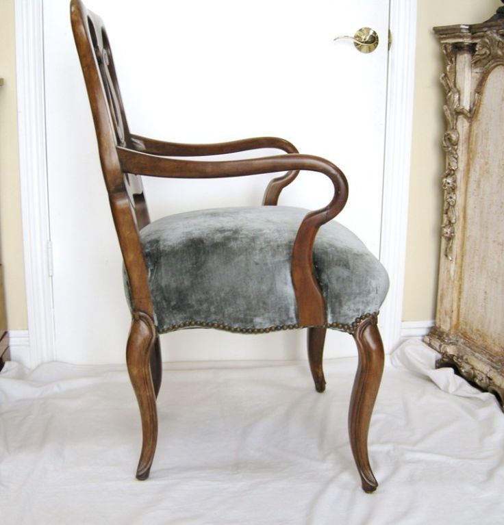 Louis XV Style Arm Chair (GMD#2610) For Sale 1