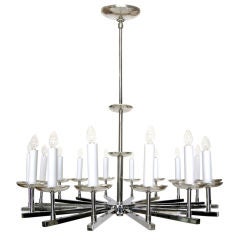 Chrome Plated 16-Lite Chandelier (GMD#2647)