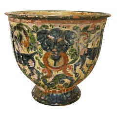 Majolica Decorative Pot (GMD#2652)