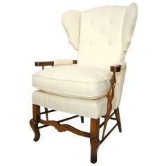 Provencial Style Wing Chair (GMD#2653)
