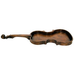 Violin Form Serving/Display Tray (GMD#2671)