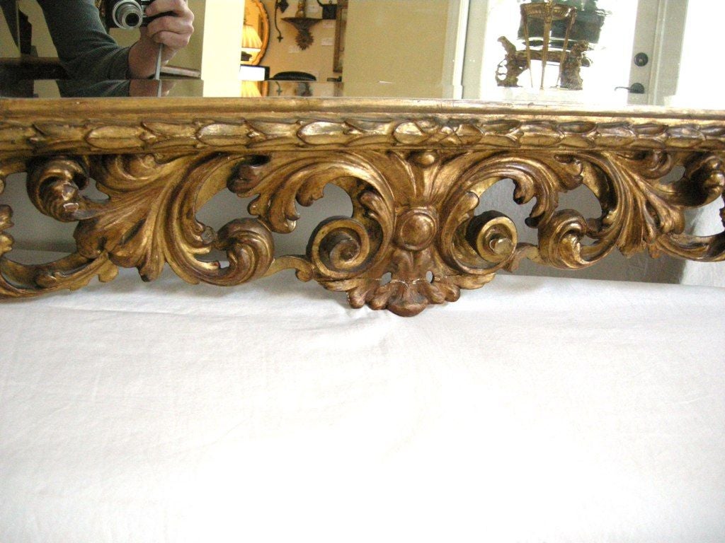 20th Century Baroque Style Giltwood Mirror (GMD#2707)