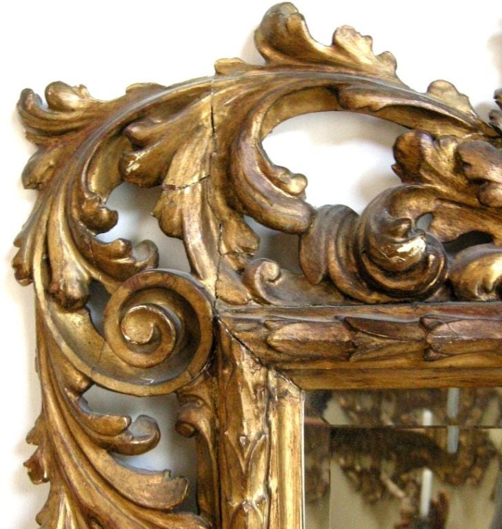 Baroque Style Giltwood Mirror (GMD#2707) 2