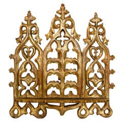 Gothic Style Giltwood Book Stand (GMD#2130)