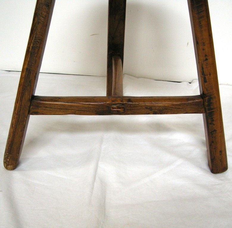 English Elmwood Milking Stool (GMD#2742)