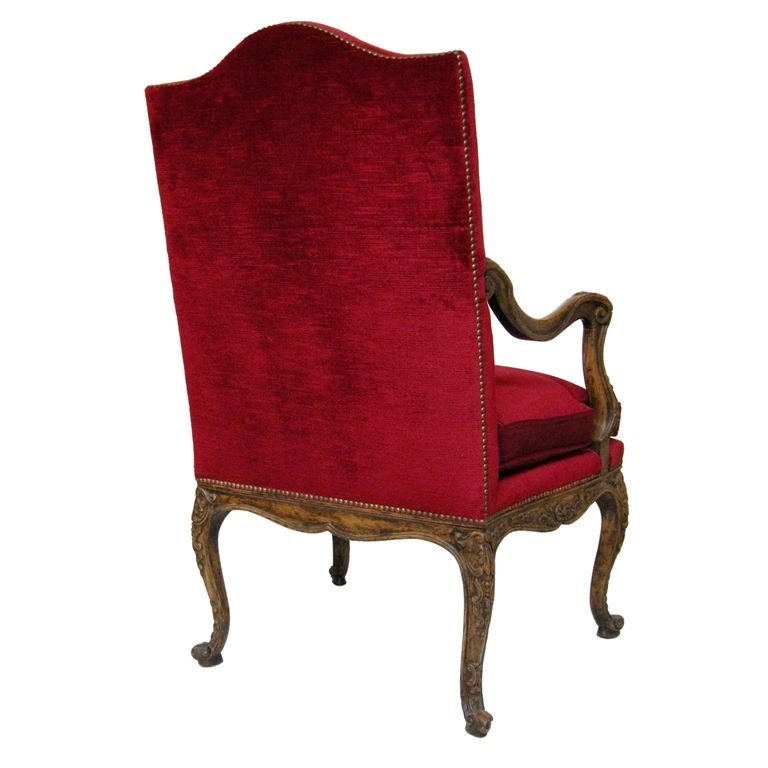 French Regence Style Arm Chair (GMD#2787) For Sale