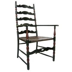 English Ladder Back Arm Chair (GMD#2797)