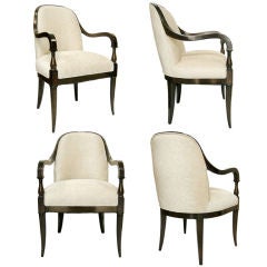 Set of 4  Arm Chairs (GMD#2798)