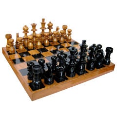 Chess Set with Game Board/Storage Case (GMD#2810)