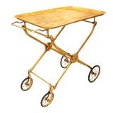 Collapsible Iron Serving Trolley (GMD#2814)