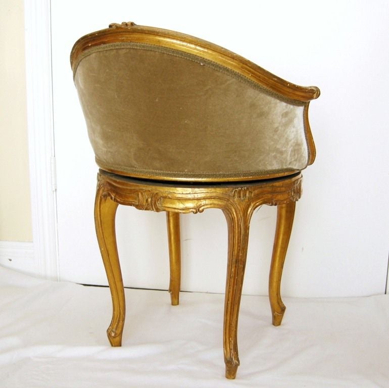 Louis XV Style Swivel Vanity Chair (GMD#2844) 1