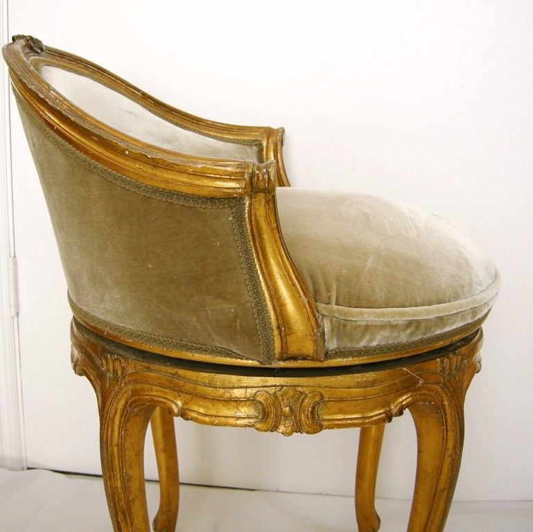 Louis XV Style Swivel Vanity Chair (GMD#2844) 2
