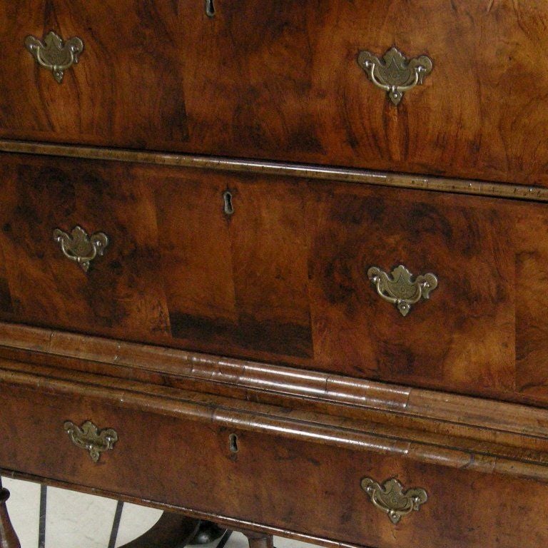 18th Century and Earlier William & Mary Chest on Stand (GMD#2847) For Sale
