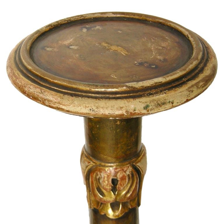 Pair Antique Candle Stands (GMD#2883)