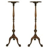 Pair Chippendale Style Candle Stands (GMD#2892)