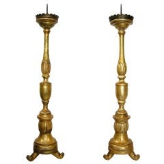 Pair Late 18th C. Louis XVI Style Candlesticks (GMD#1355)
